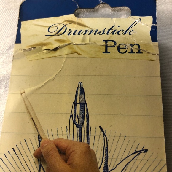 SuckUK wooden drumstick pens blue - Picture 6 of 9